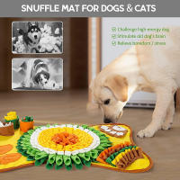 Nueva Alfombra Para Perros De Entrenamiento Sensorial Juguete Interactivo Para Divertir Y Educar Al Perro Tamaño 64X43CM Color Amarillo - details 3