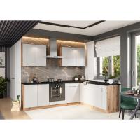 Muebles Cocina completa en L 200 260 cms color Gris Claro mate ref-43a - details 0