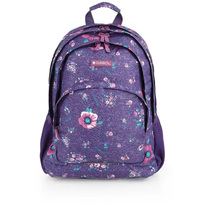 GABOL MOCHILA ESCOLAR TRIPLE LILY LILY 32x18x44 Cms. - 1