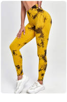 Treguas De Yoga Para Mujer Con Cintura Alta Y Sin Costuras Leggings De Gimnasio Para Ejercicio Y Fitness Talla Verdadera - details 12