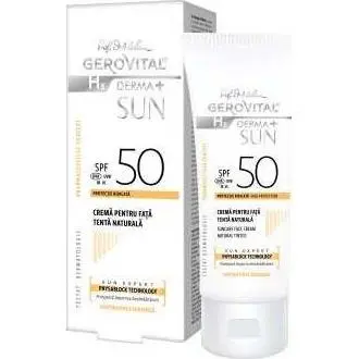 Gerovital Crema Solar Spf50 Tono Natural 50Ml. - 1