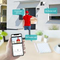 Cámara Solar Inalámbrica 4MP 2K Con Batería De 7800mAh Detectores PIR PTZ Wifi CCTV Surveillance IP iCSee Para Interior Y Exterior - details 6