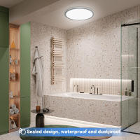 Lámpara De Techo LED RGB CW 30CM Panel Redondo Control Remoto Dimmable Instalación Revestida Cambio De Color 24W Para Dormitorio Cocina - details 5