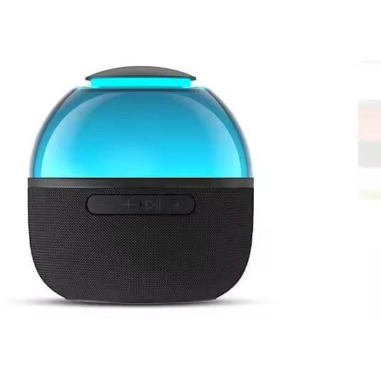 Altavoz inalámbrico - HAVIT SK900BT RGB 360 GRADOS, 3 W, Bluetooth, 6 horas, Negro / RGB - 1