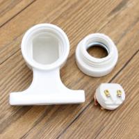 Soporte De Bombilla De Cerámica E27 Para Lámpara De Mesa Y Techo 110-220V Douille Enchufe Lampholder DIY Uso Doméstico Vintage - details 3