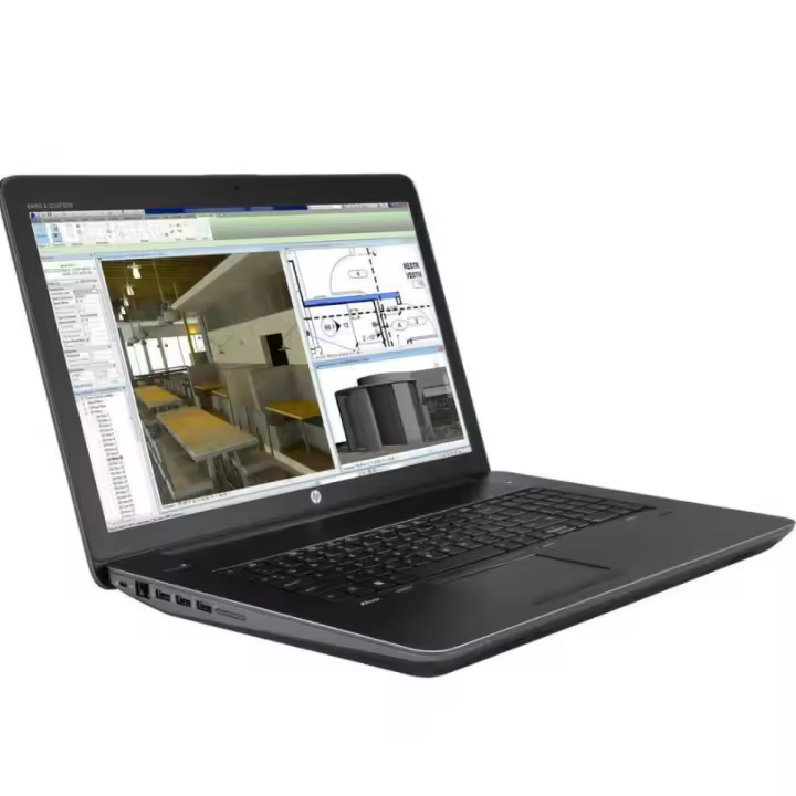 PORTÁTIL HP ZBOOK STUDIO 17 G3 WORKSTATION 17″ Xeon E3-1535 V5 @ 2.9Ghz (equivale i7-8ªgen) 32GB DDR4 1TB SSD NVMe Quadro NVidia M3000M 4GB - 1