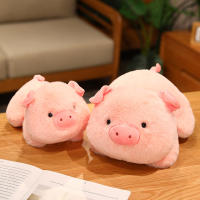 Muñeco De Peluche De Cerdo Divertido 25cm/9.84in Almohada De Cerdo Cartoon Para Decoración De Habitación Regalo De Cumpleaños Para Niñas Relleno De Algodón PP - details 3