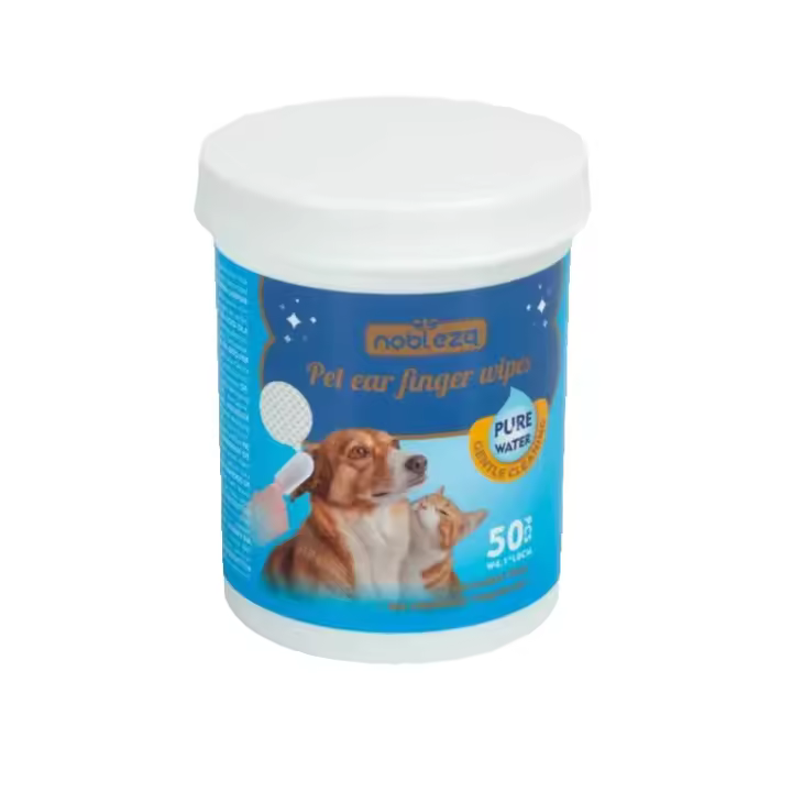 Toallitas Limpiadoras de Oidos para Mascotas – Pack 50 Unidades Suaves y Seguras - 1