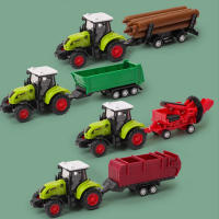 Coche De Tractor De Agricultura Para Niños Modelo De Simulación De Vehículo De Retroceso Inercia Para Juego De Transporte - details 8
