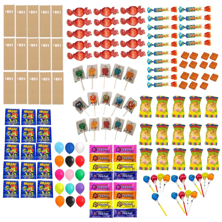 ADRI. 150 Chuches para cumpleaños infantiles, Chuches Relleno de Piñata, Golosinas y Caramelos - Para Relleno Bolsas de Cumpleaños, Fiestas, Navidad, Halloween. Sin alérgenos (150 CHUCHES) - 1