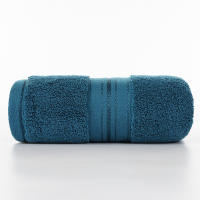 Toalla De Rostro De Algodón 100% Absorbente Y Suave Para Niños Y Adultos Talla 34*75cm Color Azul Gris Oscuro Gris Claro Cama De Hotel Baño Textil - details 3