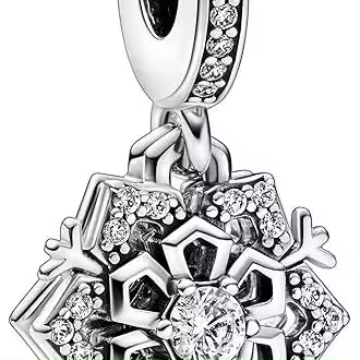 Pandora Colección Moments Snowflake，Incluye Caja Original - 1