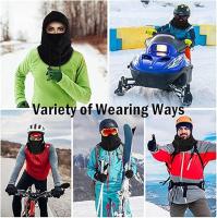 Pasamuntañas a prueba de Viento para Invierno, Máscara de Esquí de forro polar frío para hambres y Mujeres, Climate frío - details 2