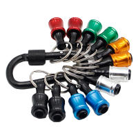 Juego De 12 Piezas De Rodillos De Conexión Con Cabeza De Destornillador De 1/4 Hexagonal Y Color Clave Para Herramientas De Carpintería - details 3