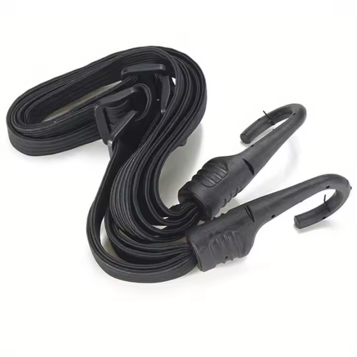 Correa De Equipaje Universal Para Motocicleta 60cm Cierre Elástico Retráctil Protector De Alta Resistencia Para Casco Y Cambios De Marcha - 1