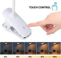 Luz de Lectura with clip para cabina de Cama, lámpara de Lectura regulable con control tátil y Cuello flexible, Luz Nocturna - details 1