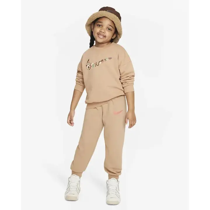 Nike - Chándal Completo de Niña - Nike Sportswear Primary Play Crew Set - 86L117-X0L - 1