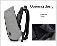 Mochila antirobo para hombre, Bolsa impermeable para portátil de 15,6 pulgadas, Mochila Escolar de gran capacidad, de diseño - details 11