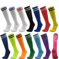 Calcetines De Fútbol Para Niños Y Niñas Calidad Superior Medias Largas Hasta La Rodilla Algodón Para Béisbol Correr Deporte Talla Adecuada Para Zapatos EUR 32-37 - details 2
