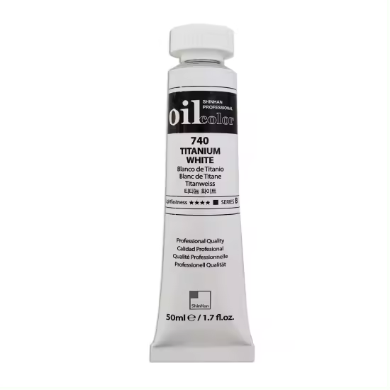Shinhan OLEO PIGMENTACION PURA SHINHAN BLANCO DE TITANIO 740 50 ML - 1