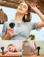 Mini Ventilador de Mano con Aromaterapia, Portátil, Recargable USB 2000aMh, 3 Velocidades, Ideal para Viajes, Maquillaje y Enfriamiento Personal al Aire Libre - details 5