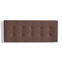 Meimon cabecero horizontal está tapizado en ecopiel de tacto suave y acolchado interiormente con algodón guateado para un extra de confort, estructura de madera de pino, Medidas: 150/160 x 60 x 9 cm - details 6