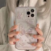 Funda De Silicona Transparente Con Diseño Floral Para Samsung A54 5G A34 A53 S21 FE A33 A52 A15 A35 Compatible Con Galaxy S24 S23 Ultra S22 - details 2