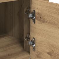 Carro de Cocina vidaXL Roble Artisan 60x45x80 cm Madera Elaborada - details 5