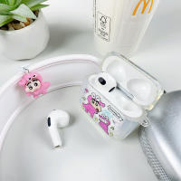 Funda Protectora De Auriculares Inalámbricos Anime Dibujos Animados Transparente Para AirPods 1 2 3 pro AirPods 4 Y Pro2 Para Hombres Y Mujeres - details 1