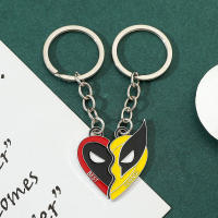 Llavero Mavel Deadpool Y Wolverine Mejores Amigos Conjunto De Llaveros Coincidentes Para Hombres Y Mujeres Joyería De Cosplay Regalo - details 3