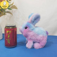 Muñeco De Peluche Interactivo Conejo Electrico Simulación Suave Felpa Color Estrellado Para Niños Edad 3+ Juguete Electrónico - details 3