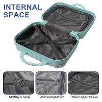 S7 STAR Juego de 2 maletas de viaje, Báscula de equipaje, Carcasa Ligera de PC, Asa con bloqueo a 3 alturas,Maleta grande, mediana y de cabina con un neceser,Trolleys,Ruedas Silenciosas Giratorias, Cerraduras de combinación,Múltiples opciones - details 5