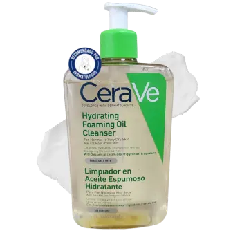 CERAVE HYDRATING ACEITE LIMPIADOR ESPUMOSO 473ML - Limpieza Profunda y Hidratación Duradera - 1