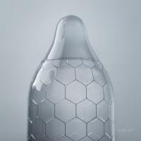 Condones XL Lelo HEX™ Respect - Estructura Hexagonal, Ajuste Impecable - Pack de 12 Unidades - details 1