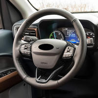 Cubierta De Botón De Control Del Volante De Coche Para Ford Maverick 2022 2023 Decoración Interior En Fibra De Carbono Accesorios De Adornos Para El Interior - details 3