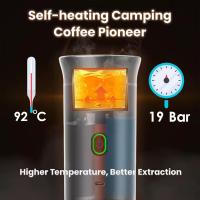 Cafetera espresso portátil para camping, máquina de café expreso, Eléctrica, 3 en 1, cafetera en Polvo para el hogar, Viajes, camping - details 5