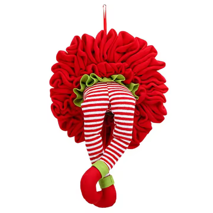 Pendantes De Piernas De Hobbit Para Colgar En La Puerta Decoración De Navidad Para El Hogar Adornos De Navidad Guirnalda De Navidad Para Puertas Y Espejos - 1