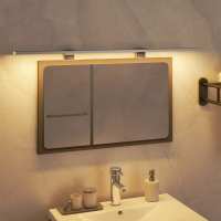 vidaXL Lámpara de Espejo LED Cálido 13 W 3000 K 80 cm Iluminación Pared Color de la luz Blanco cálido,  Blanco frío, y mas - details 0