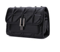 Bolso Cuadrado Clásico Con Detalles De Cremallera Sólido Con Cadena De Hombro Todoterreno Material Principal PU Sin Químicos De Origen Fujian - details 0