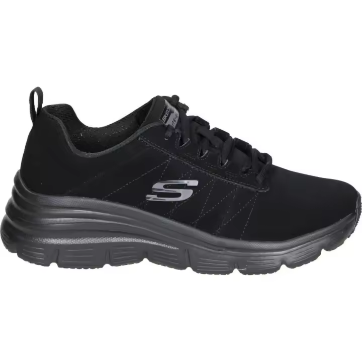 DEPORTIVAS SKECHERS 88888366-BBK SEÑORA NEGRO - 1