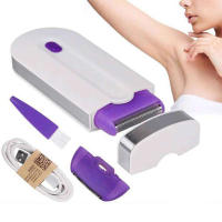Depilador Laser Painless Para Mujer Recargable Con Sensor Luz USB Epilador Depiladora Eficiente Sin Químicos Originales En China - details 4