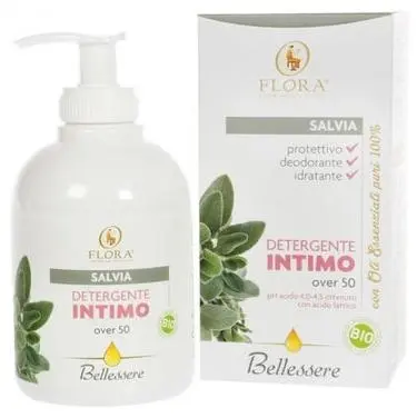 Flora Gel Íntimo +50 Menopausia Salvia Bio 250Ml - 1