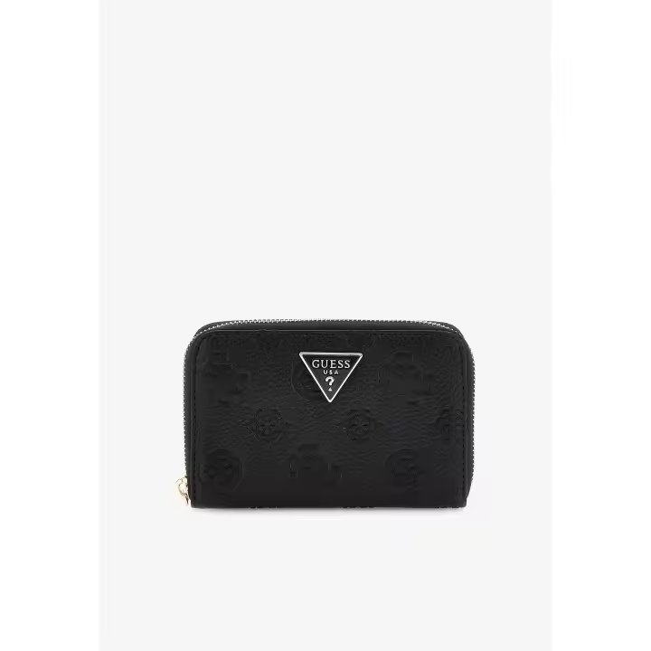 Cartera Guess CRESIDIA MEDIUM ZIP AROUND - Negro, Ref: PG9349140 - 1
