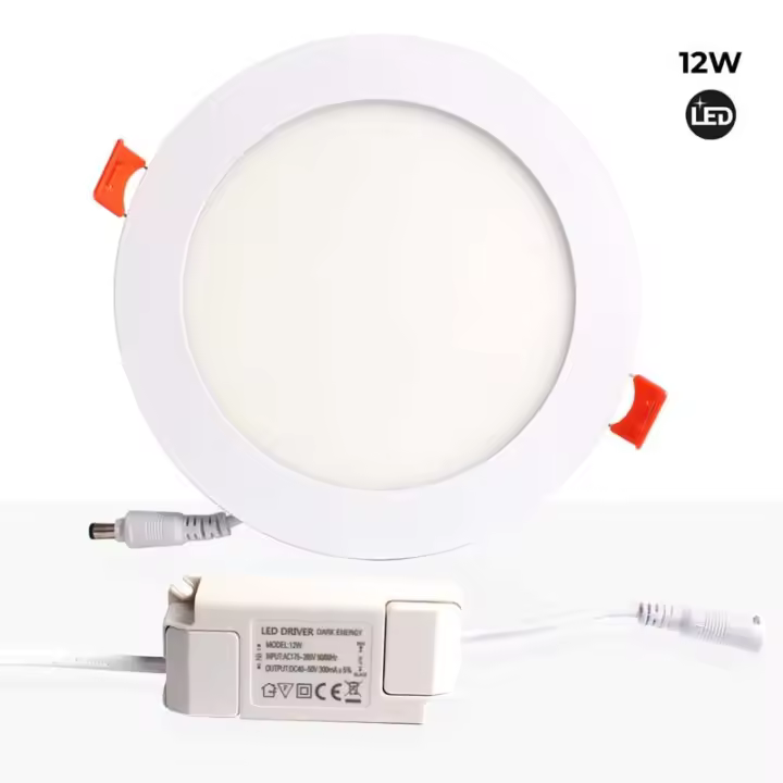 Barcelona LED Downlight LED empotrable circular SLIM 12W - Corte Ø155mm - 1