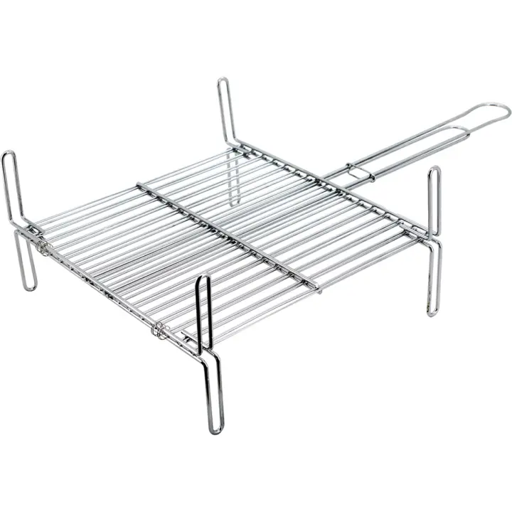 Sauvic Parrilla Cromada Plana 35x40 Cm - Fácil Limpieza | Duradero Acero Cromado - 1
