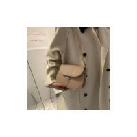 Bolso Cruzado de cuero PU para Mujer, Cartera de diseño, semicircular, estilo Retro, at fashion - details 13