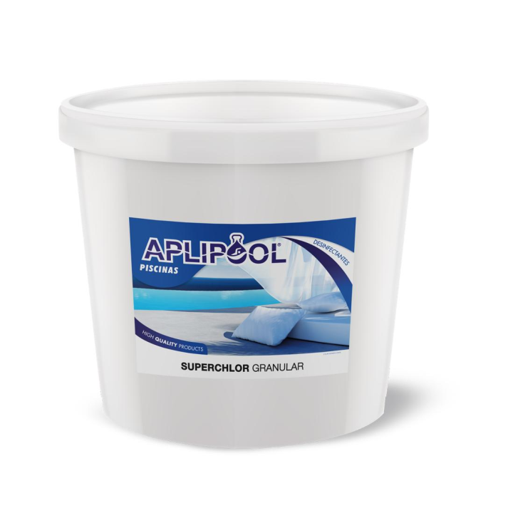 SUPERCHLOR APLIPOOL CLORO GRANULADO, BOTE DE 5 KG