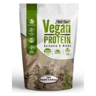 Nutrisport Vegan Protein Choco Avellanas 520G - 1