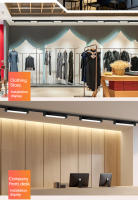 Iluminación De Pista LED Moderna Para Decoración Interior De Hogar Y Tienda Conjunto Completo De Herramientas De Luz De Fosa Instalación Por Montaje - details 9