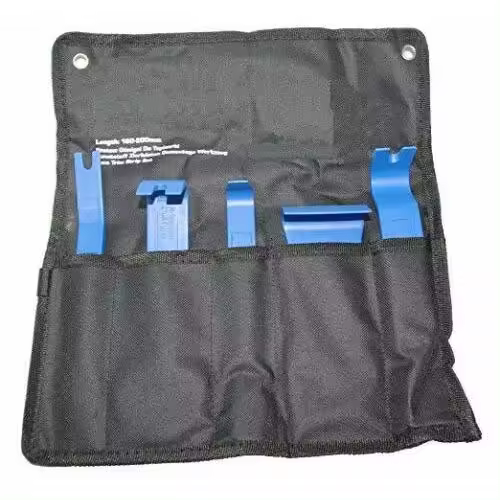 SACAMOLDURAS,PALANCAS PARA EXTRACCION DE PANELES, PUERTAS,GRAPAS 5 PIEZAS - 1